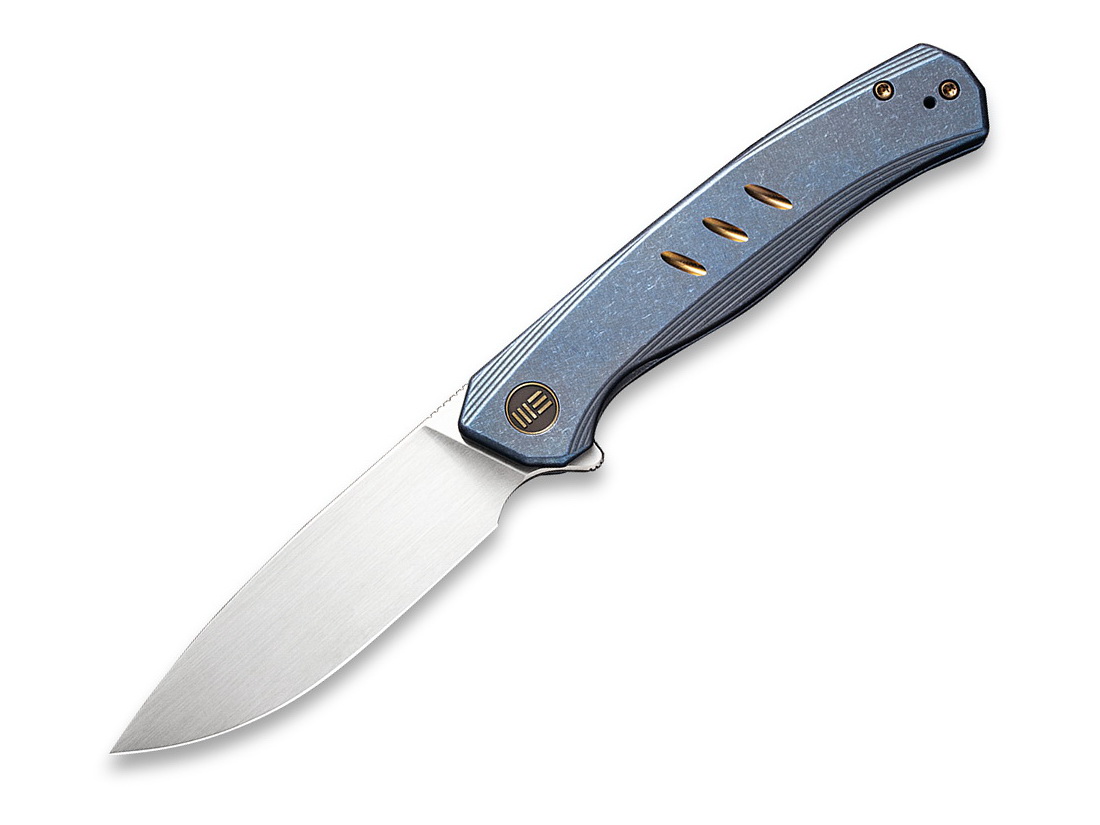 We Knife Seer WE20015-2 Blue Titanium CPM20CV kés