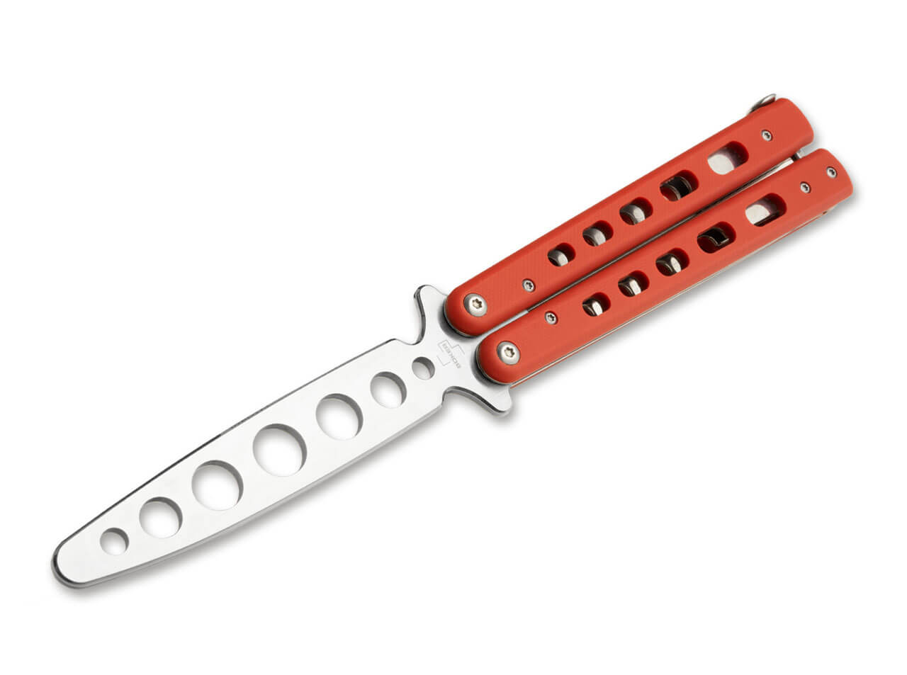 Böker Plus Balisong Trainer Red kés