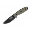 ESEE 3 MIL-P-B 1095 Green Canvas Micarta, Black Sheath, MOLLE Back