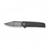 Civivi Cachet C20041B-DS1 Black Micarta Damascus Diamond Patterned