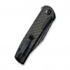 Civivi Cachet C20041B-DS1 Black Micarta Damascus Diamond Patterned