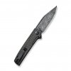 Civivi Cachet C20041B-DS1 Black Micarta Damascus Diamond Patterned