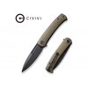 Civivi Caetus C21025C-3 Green Burlap Micarta kés