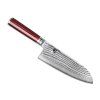 KAI Shun Classic Red Wide Santoku konyhakés19 cm DM-0717RD