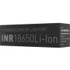 Walther INR18650 2600 mAh (Li-Ion) újratölthető USB akkumulátor