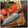 26800 4 dellinger xz x01 rs rw rosewood santoku damascus 18 5 cm 7