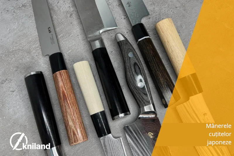 Mânerele cuțitelor japoneze