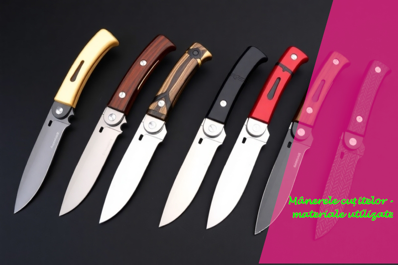 Mânerele cuțitelor – materiale utilizate