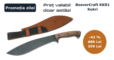 Cuțit BeaverCraft KKR1 Kukri
