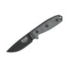 10040 noz esee 3 p mb b 1095 black linen micarta black sheath molle back