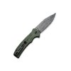 16006 1 noz civivi cogent c20038d ds1 green micarta damascus