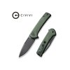 16051 7 noz civivi conspirator c21006 2 green micarta nitro v