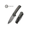16174 7 noz civivi conspirator c21006 ds1 green micarta damascus