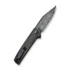 18566 1 noz civivi cachet c20041b ds1 black micarta damascus diamond patterned
