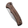 18629 4 noz civivi cogent c20038d 6 brown micarta