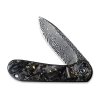 19037 3 noz civivi elementum c907c ds1 golden shred carbon fiber damascus