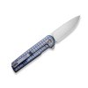 19091 1 noz we knife charith we20056b 1 blue titanium cpm20cv