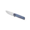 19091 7 noz we knife charith we20056b 1 blue titanium cpm20cv