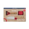 21351 opinel 001746 detsky kucharsky set le petit chef cerveny 01