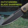 21744 12 noz civivi caetus c21025c 3 green burlap micarta