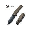 21753 noz civivi bhaltair c23024 3 green burlap micarta