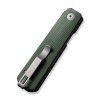23329 4 noz civivi sendy c21004a 1 nitro v green canvas micarta