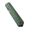 23329 5 noz civivi sendy c21004a 1 nitro v green canvas micarta