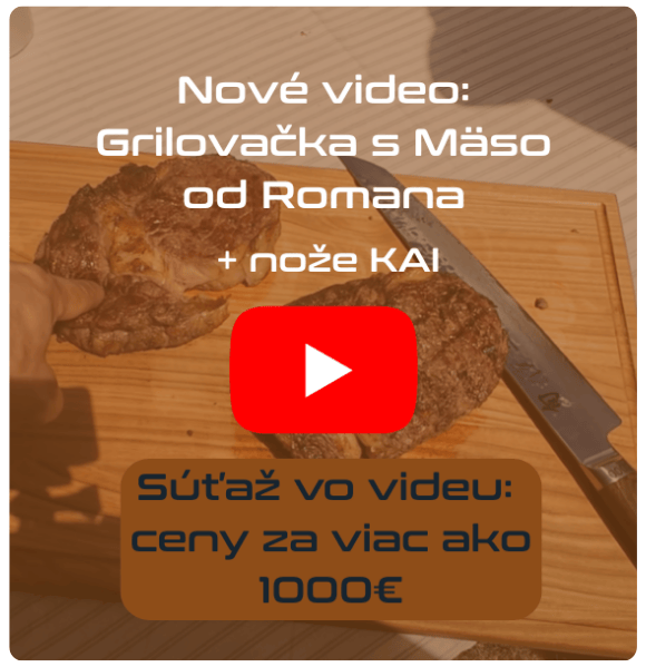 Nove video, recepty a recenzia od Maso od Romana
