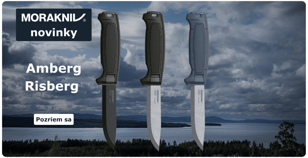 Morakniv novinky 2026, Risberg, Amberg