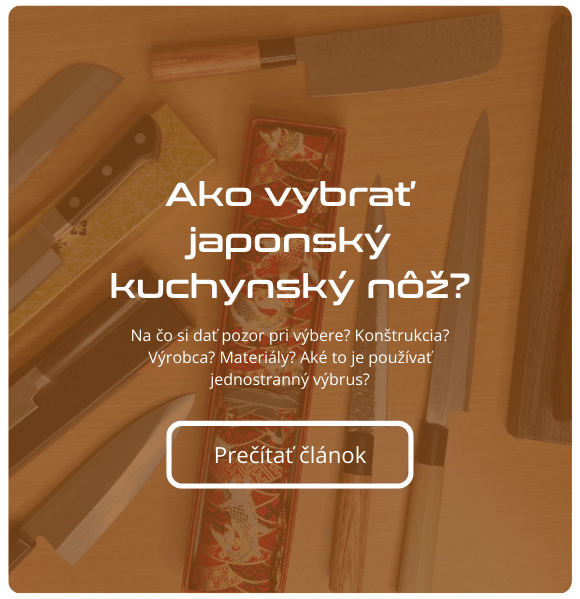 Ako vybrať japonský kuchynský nôž