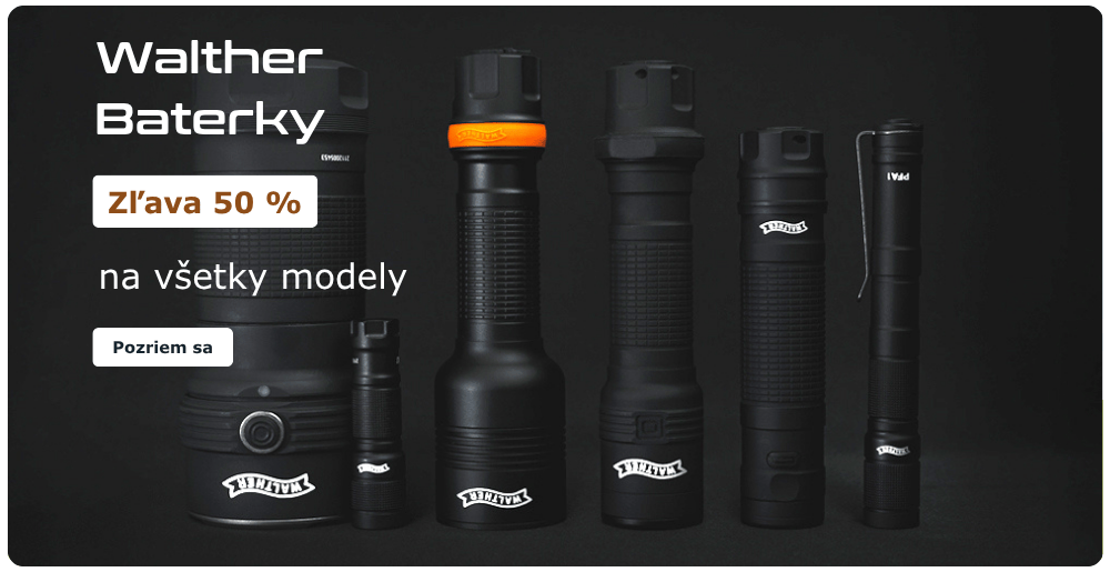 Výpredaj walther bateriek desktop