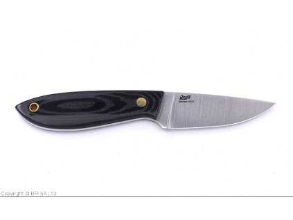 noz brisa bobtail flat black micarta 1