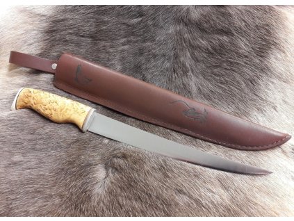 Filetovací nôž Wood Jewel Fileerausveitsi 23FPI - 22 cm
