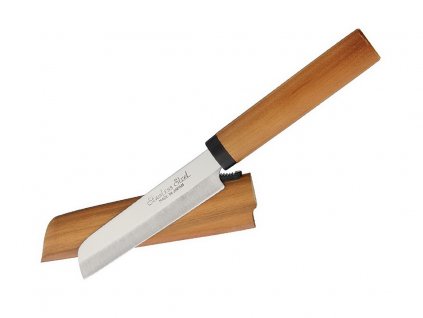 Kanetsune Seki Fruit Knife KC-076 Kama-gata kuchynský nôž na zeleninu a ovocie
