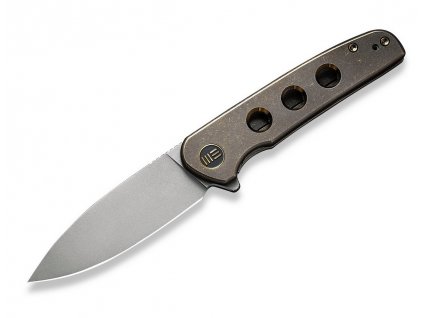 Nôž We Knife Shakan WE20052B-2 Bronze Titanium CPM20CV