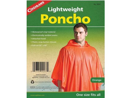Coghlans Pončo - oranžové C-9267