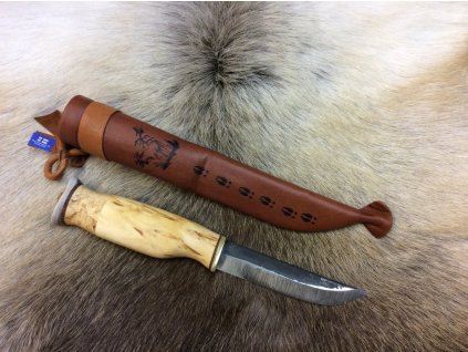 Bazárový produkt - Nôž Wood Jewel Visapuukko sarvihatulla 9,5 cm