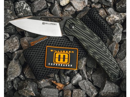 Bazárový produkt - Nôž Willumsen Chibs Two-Tone OD/Black
