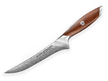 Dellinger XZ X01 YD RW Rosewood Boning Damascus vykosťovací 19 cm