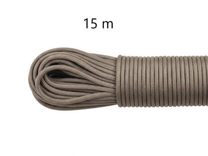 Paracord 012 Coyote Brown 15 m
