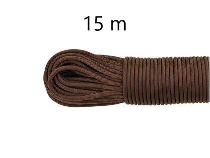 Paracord 178 Chocolate 15 m