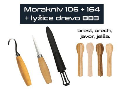 Morakniv rezbársky BB3 set SK