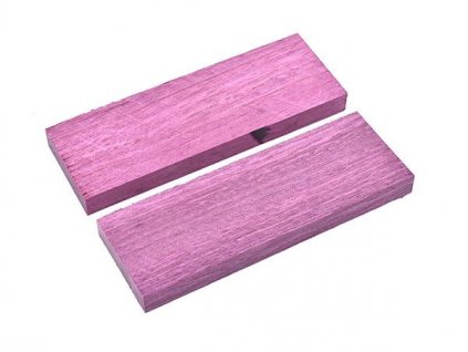 Drevo Purpleheart - Scales 2ks