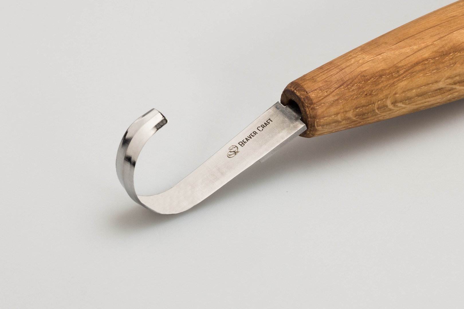 Lyžičkár BeaverCraft SK5S - Deep Cut Bevels, kožené puzdro