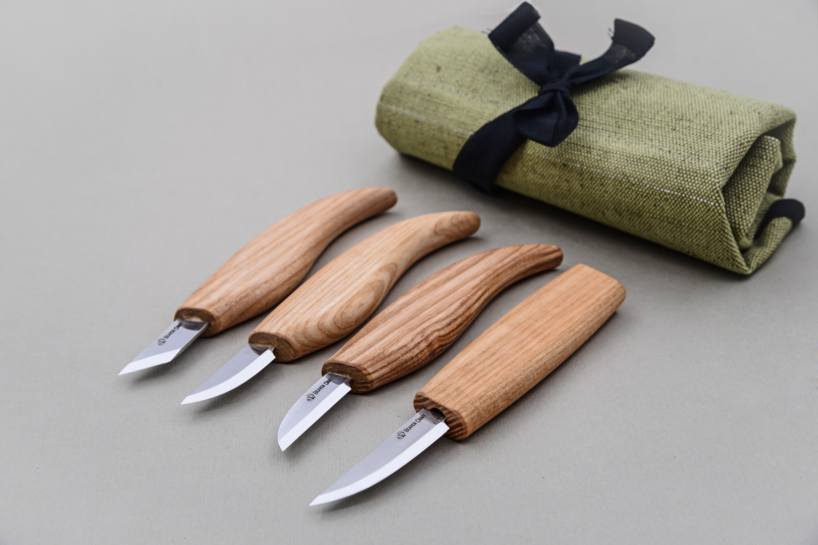 BeaverCraft Wood Carving Set S07 Basic Set 4 nože