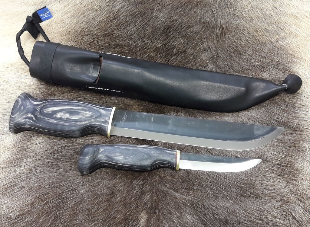 E-shop Sada nožov Wood Jewel Lapinleuku - čierny - 2 nože