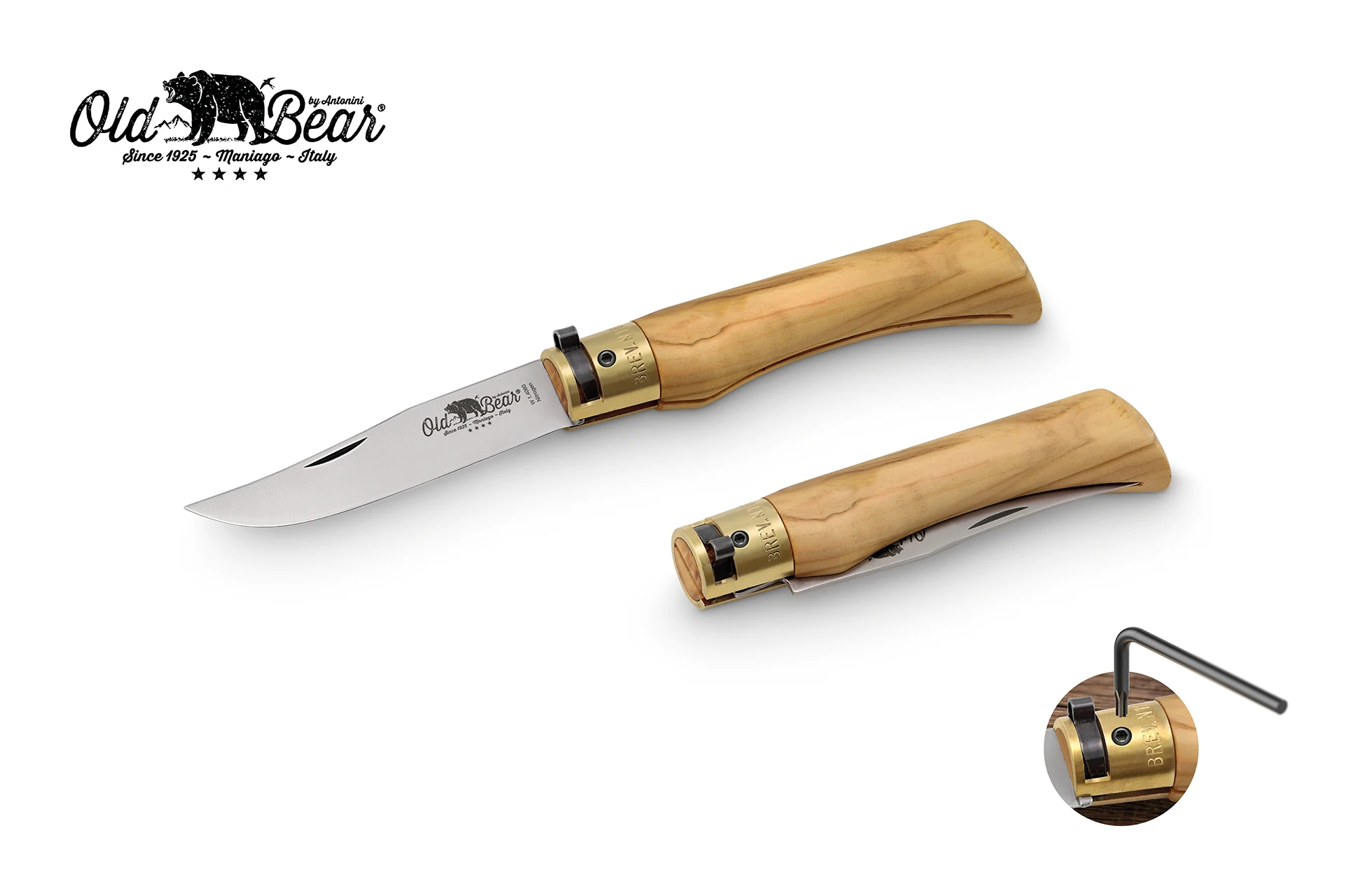 Nôž Old Bear Olive L