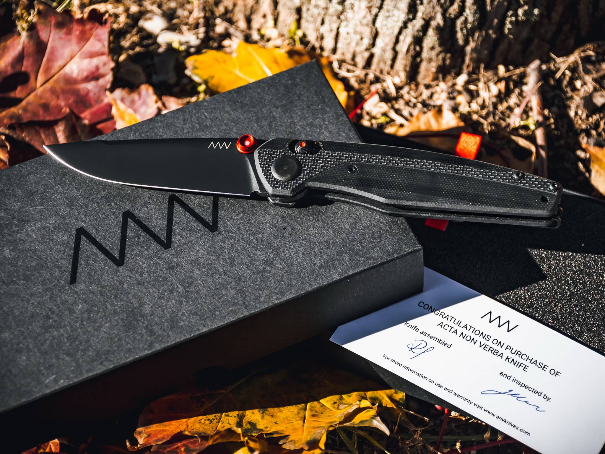 ANV A200 BB DLC Black, G10 Black ANVA200-003
