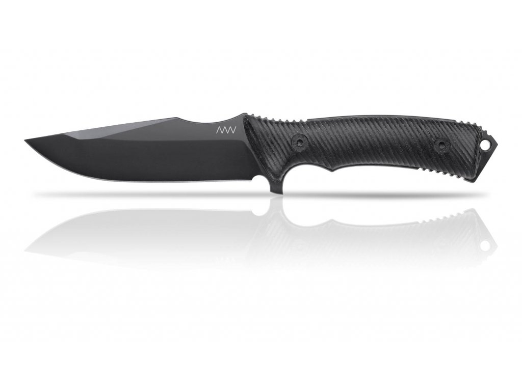 E-shop ANV M311 Spelter NC - Elmax DLC Black, Kydex Sheath Black, Micarta Black