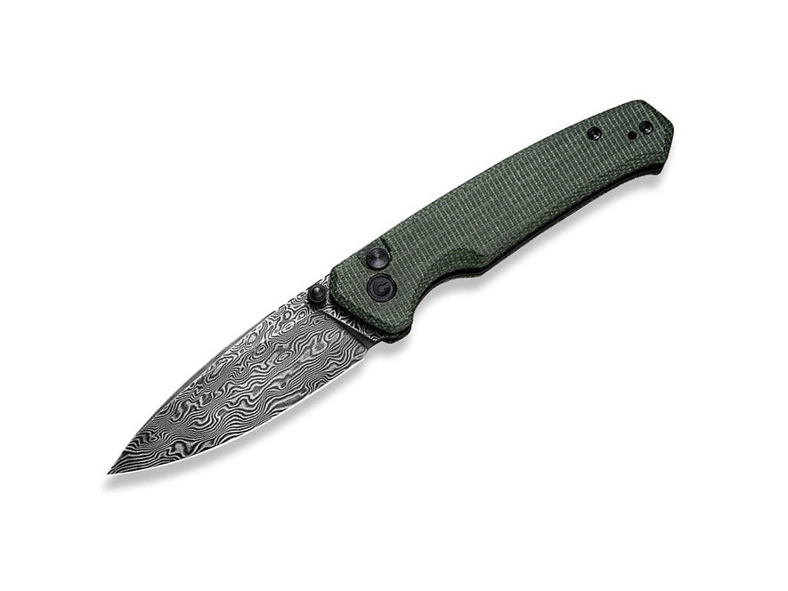 Nôž Civivi Altus C20076-DS1 Damascus Green Micarta